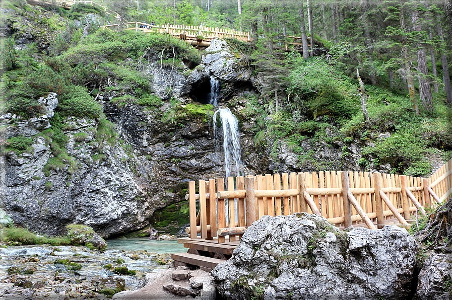 foto Cascate alte in Vallesinella